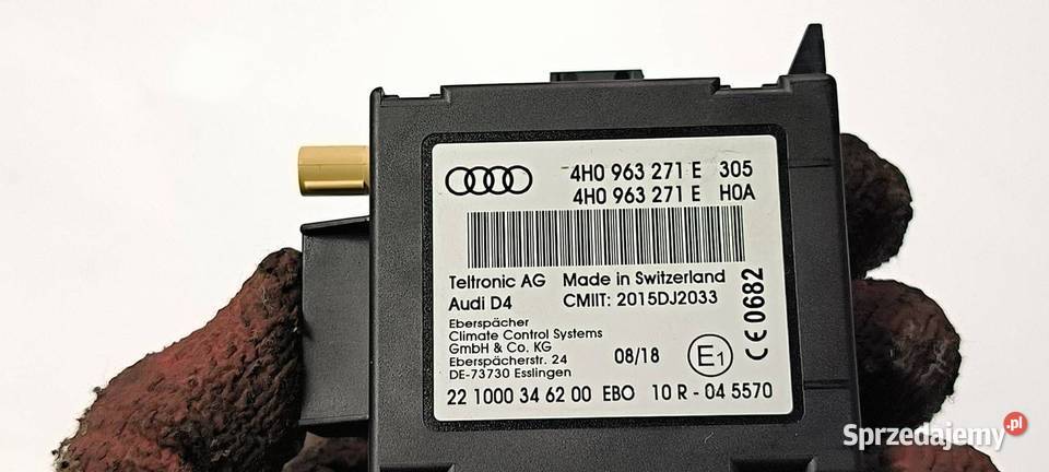 MODUŁ AUDI A8 L D5 4N 4H0963271E Lipno