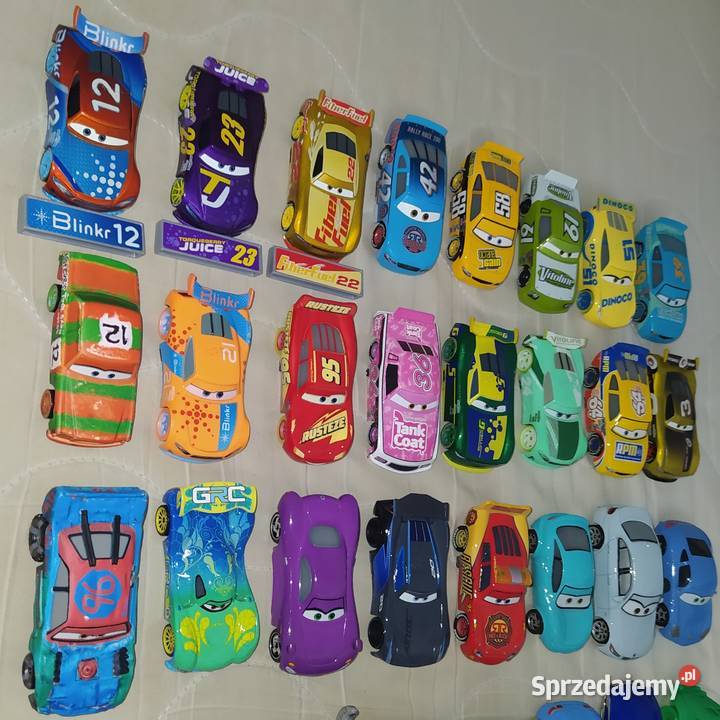 Disney Pixar Cars Auta Mattel 55 sztuk Dla Dziecka Gdańsk