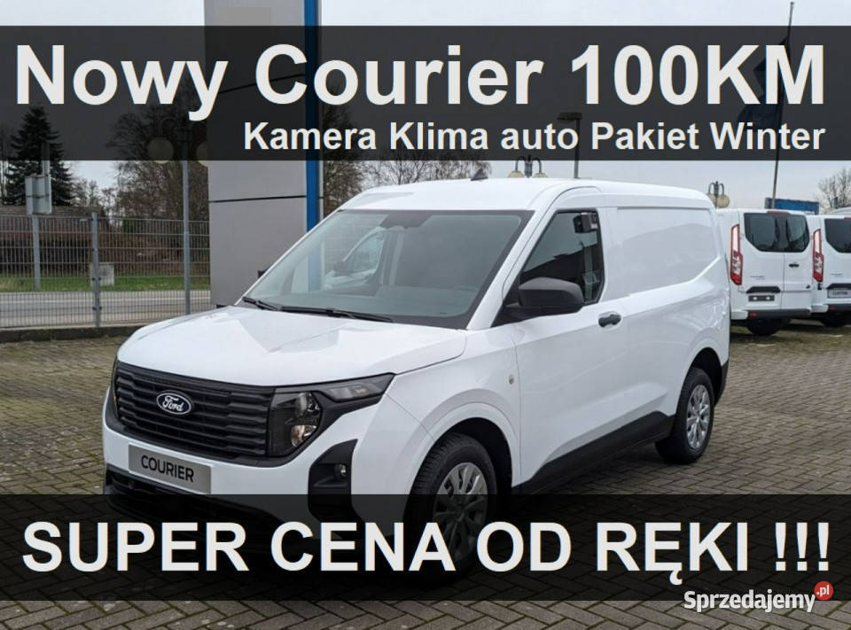 Ford Transit courier Nowy Courier 100KM Kamera Pakiet Winter Super Niska C…