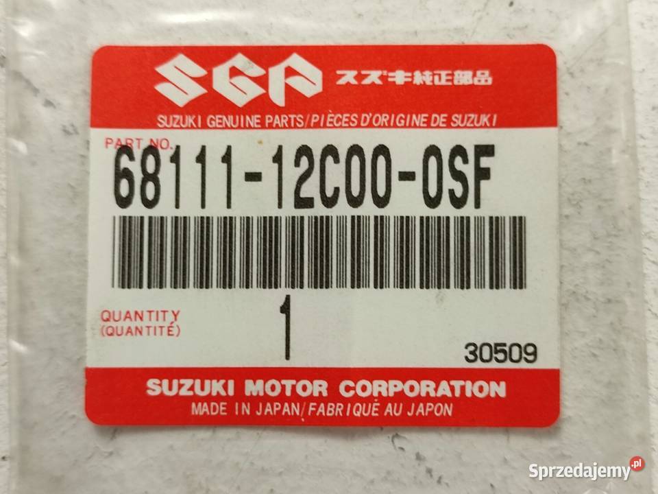 NAKLEJKA SUZUKI NA BAK SUZUKI TL1000S 19971999