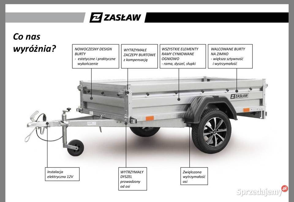 Zaslaw 235rs z resorami fabrycznie nowa pomorskie Solnica sprzedam