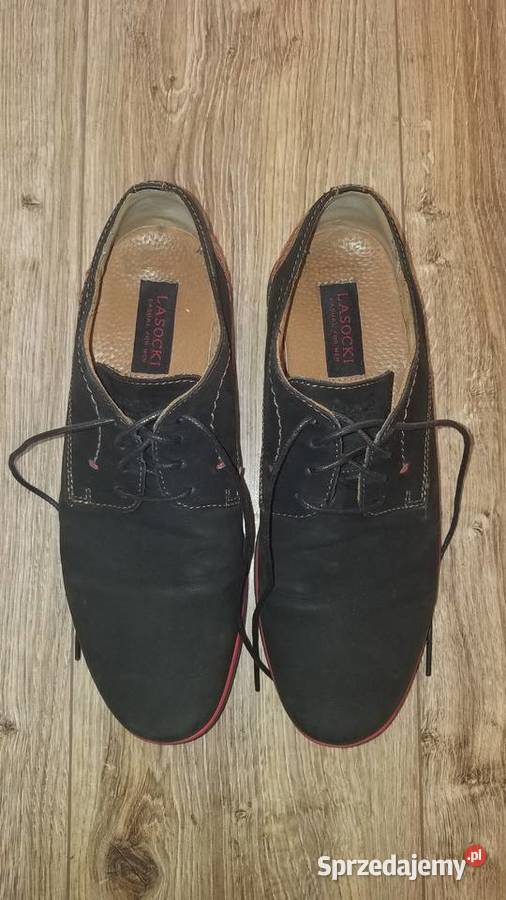 Buty Lasocki 404142 27 Skórzane półbuty trwałe i podlaskie Białystok