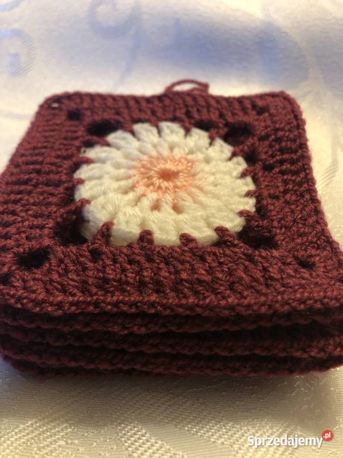 kwadraty na szydełkubabuni 950105 plednarzuta 12 Zegrze sprzedam