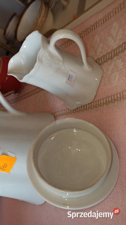 Dzbanek do kawy Hutschenreuther Germany Biały