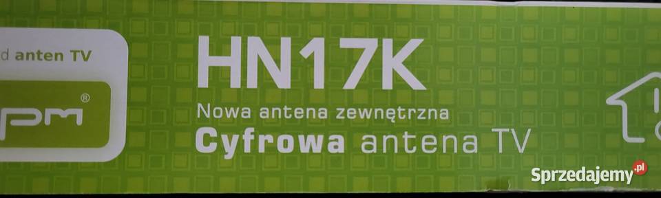 Antena HN17K do odbioru DVBT2 zachodniopomorskie Szczecin