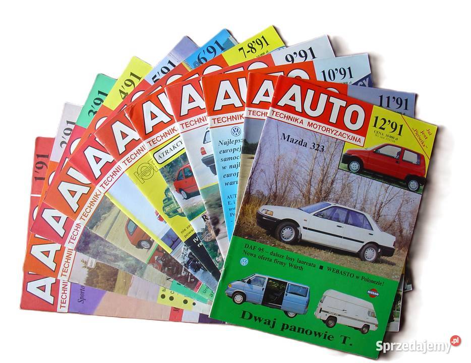 Auto Technika Motoryzacyjna pełny Rocznik 1991 łódzkie Łódź