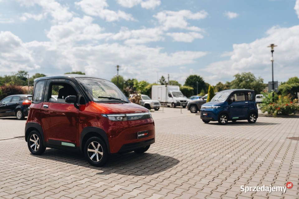 Elektryczny microcar dwuosobowy ELECTRORIDE pomorskie Wejherowo