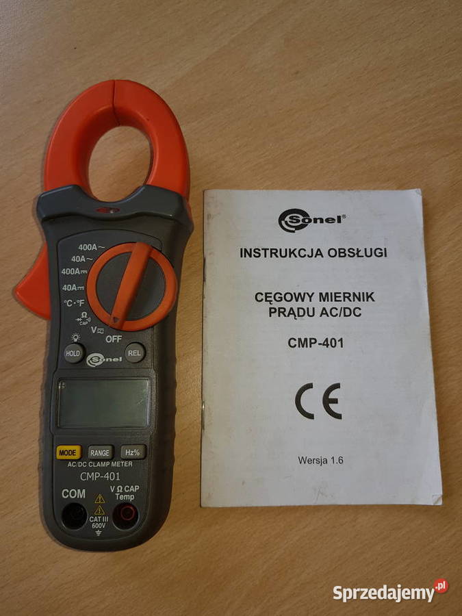 Cyfrowy miernik cęgowy Sonel CMP400401 śląskie Bytom