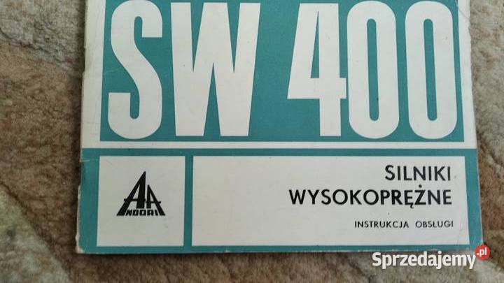 Instrukcja obsługi silnika SW400 Lublin