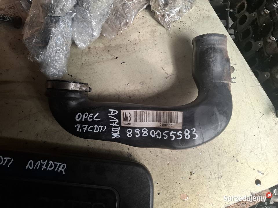 OPEL ASTRA ZAFIRA A17DTR 17 CDTI rura powietrza Kielce