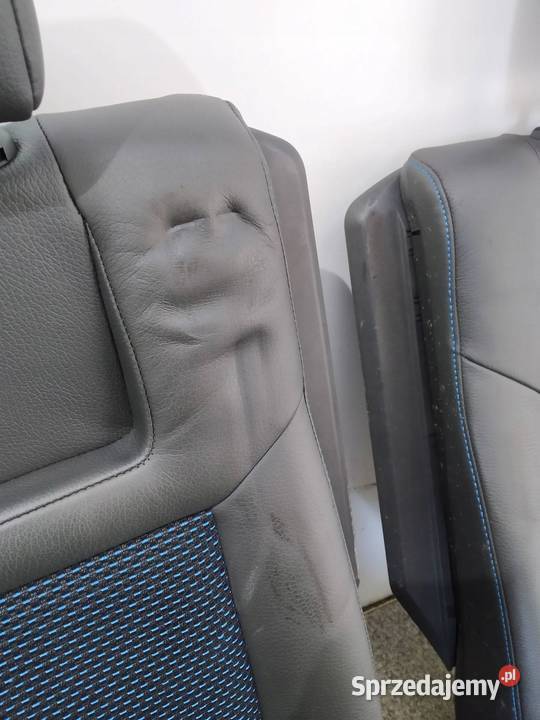 FOTELE III RZĄD TYŁ PRAWY LEWY OPC PÓŁSKÓRA B