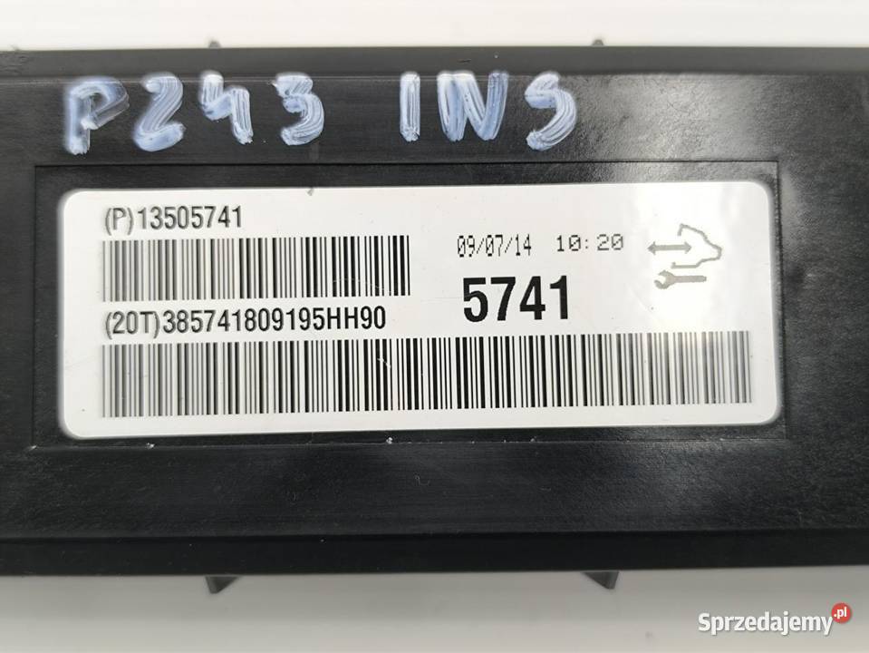 MODUŁ NAWIEWU KLIMATYZACJI OPEL INSIGNIA A KOMBI