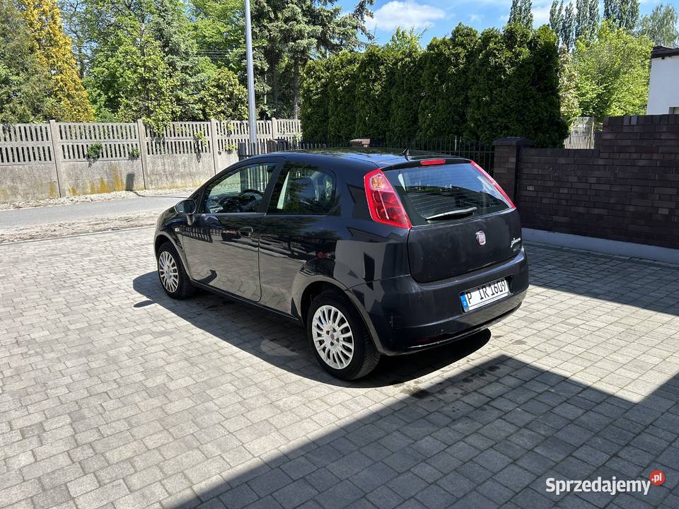 Fiat Grande Punto 12i Elegance Klimatyzacja Rok produkcji 2009 Ostrzeszów