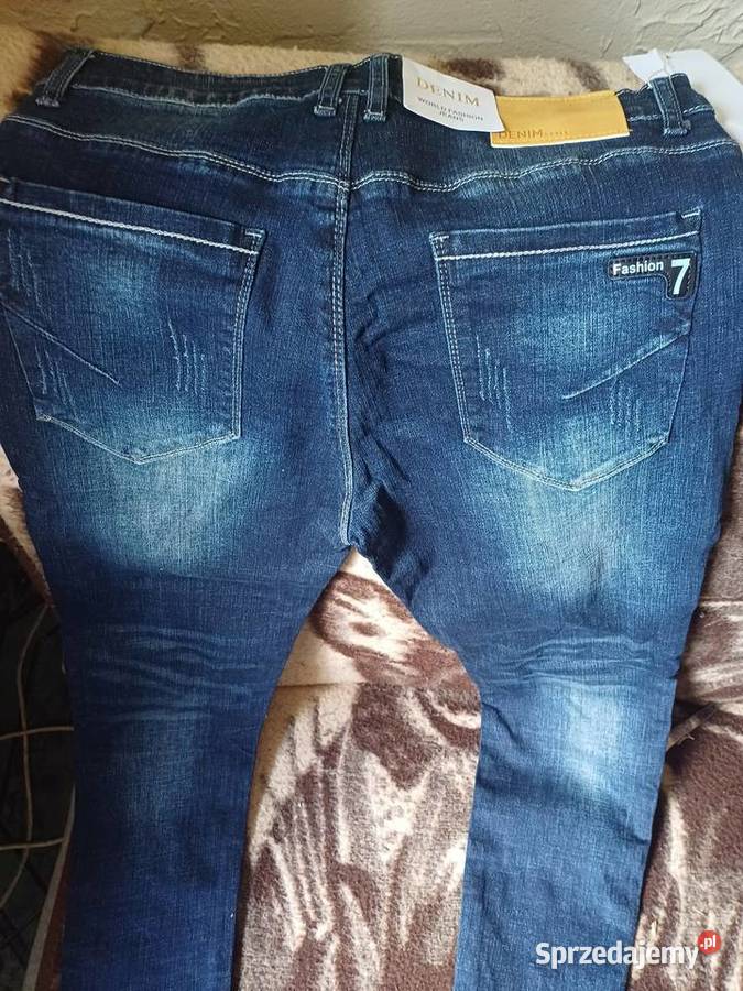 Sprzedam nowe dzinsy damskie Bez wzoru