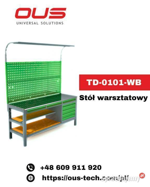 TD0101WB STÓL WARSZTATOWY OUS mazowieckie Warszawa sprzedam