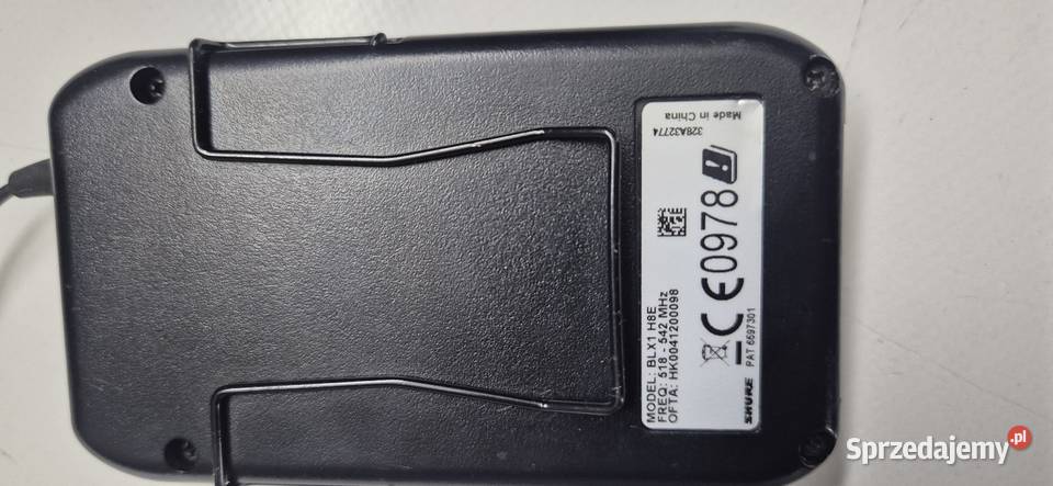 Shure BLX14EP31 zestaw bezprzewodowy nagłowny mikrofony Kultura i Rozrywka