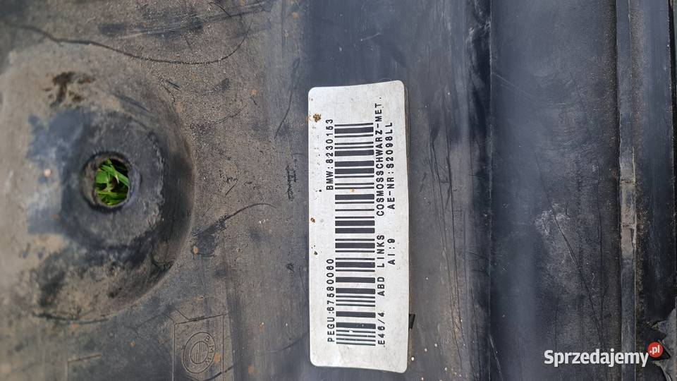 Sprzedam listwy progowe BMW E46 wielkopolskie Kalisz