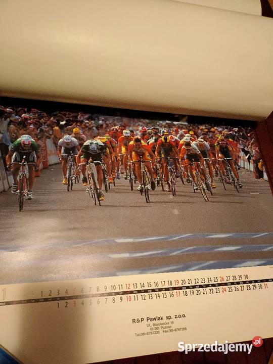 Kalendarz Shimano 2000 Sunada Ayano Kolarstwo Kościan