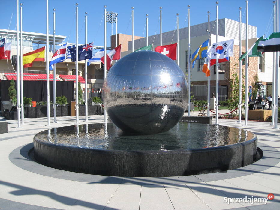 Fontanna Ściana wodna ze stali nierdzewnej 300 Warszawa