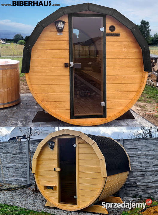 SAUNA Ogrodowa 150 MIKRO Akcesoria BECZKA Nowy Targ