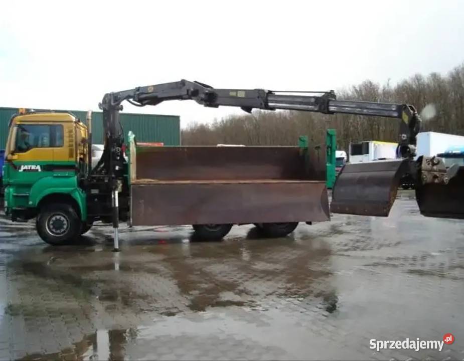 Wywrotka 6x6 bordmatic z dzwigiem Palfinger Rok produkcji 2011 Warszawa