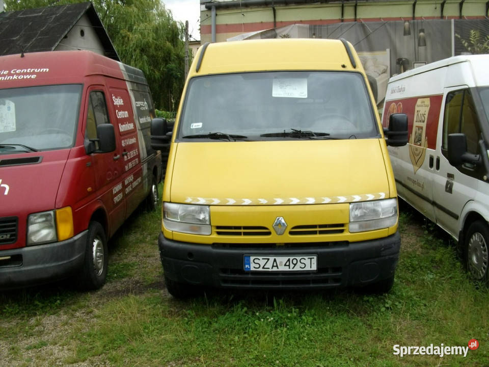 Renault Master 28 d84 KW1665 ładowności śląskie