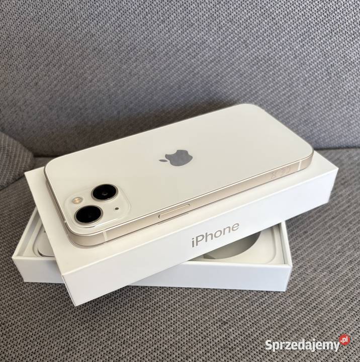 APPLE iPhone 13 5G 128GB 61 Biały idealny bez Elektronika
