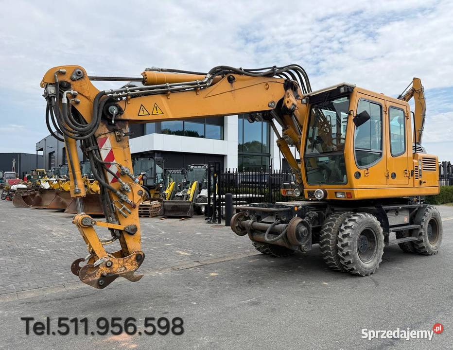 Koparka kolowa kolejowa Liebherr Hoff