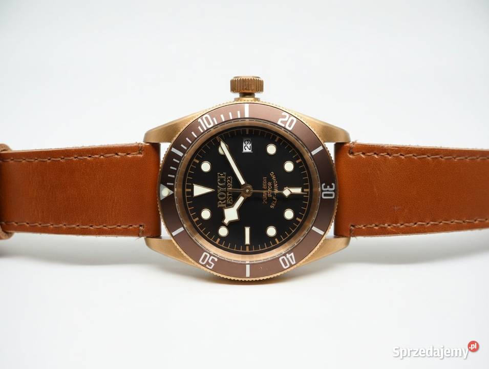 Royce EST 1923 Diver Bronze NH35 200m mazowieckie Warszawa