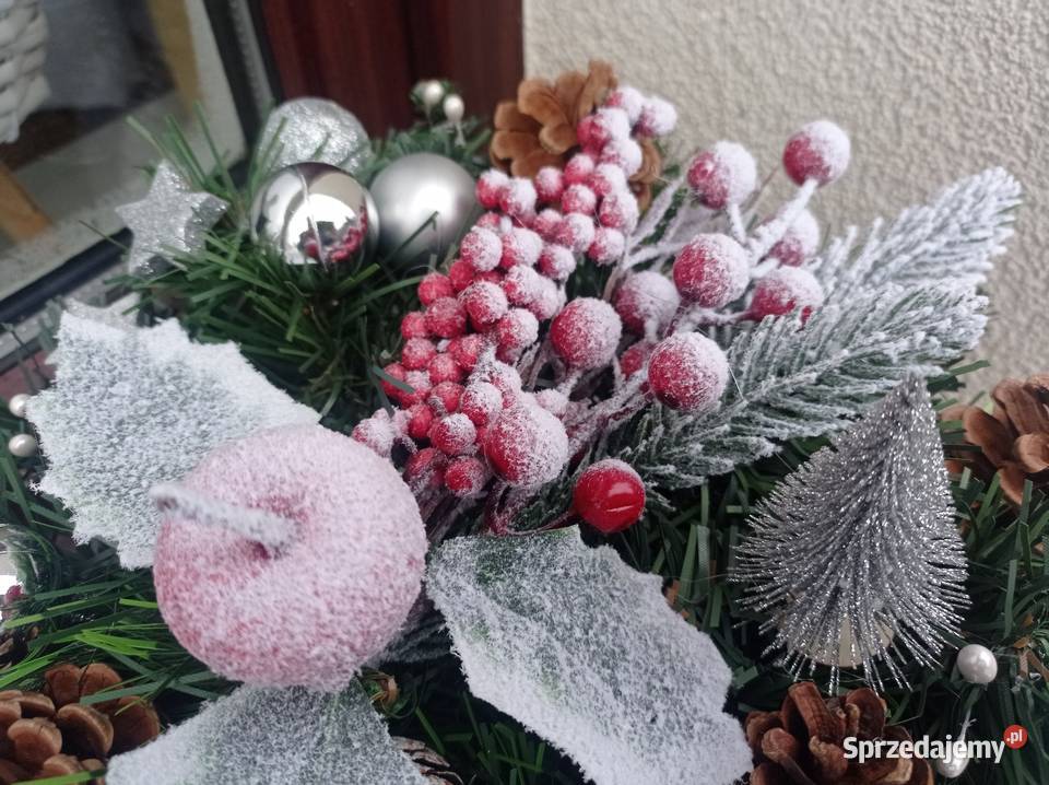 Stroik świąteczny na cmentarz