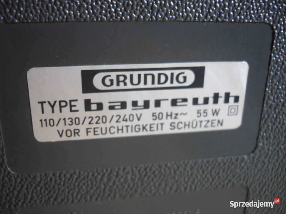 Magnetofon szpulowy GRUNDIG BAYREUTH TK23LDE Zielona Góra