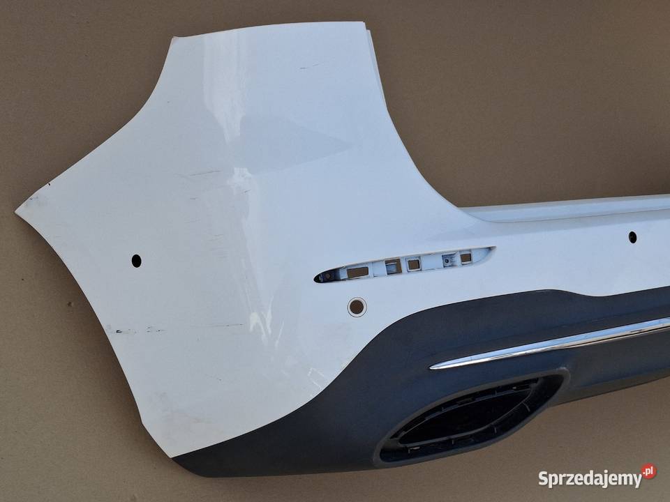 MERCEDES BKLASA W247 ZDERZAK TYŁ TYLNY PDC Bieleń