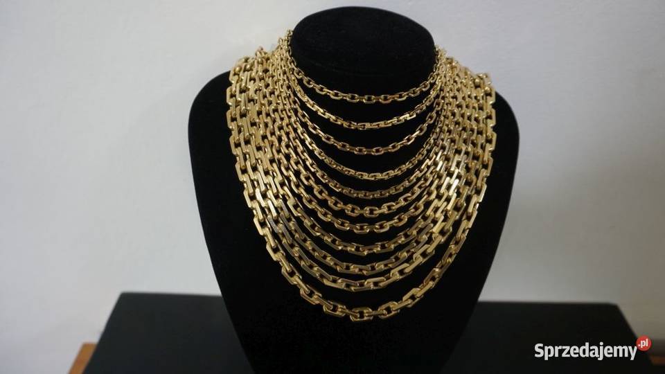 ZŁOTY ŁAŃCUSZEK ANKIER KUTY ŁAŃCUCH 50G mazowieckie