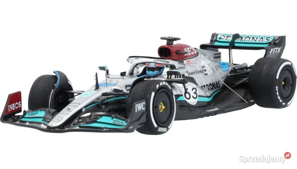 MERCEDES AMG F1 George Russel Bolid model Ruda Śląska sprzedam