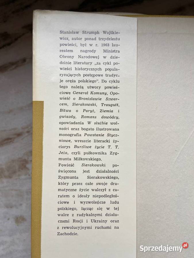 Stanisław Strumpf Wojtkiewicz Sierakowski Proza i poezja Katowice
