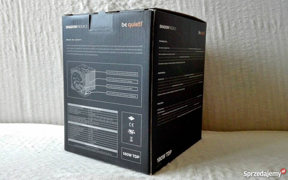 Chłodzenie Procesora be quiet Shadow Rock 2 NOWE Sosnowiec sprzedam