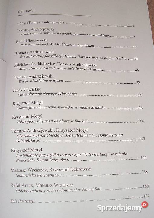 x AS Budownictwo obronne środkowego Nadoddrza Warszawa