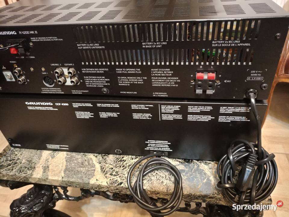 Amplituner i Deck Magnetofon dwukaratowy GRUNDIG wielkopolskie
