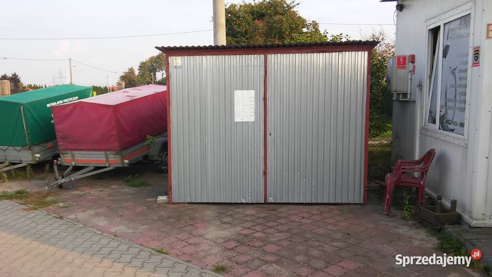 Używany garaż blaszany 80zł/m2 Płock