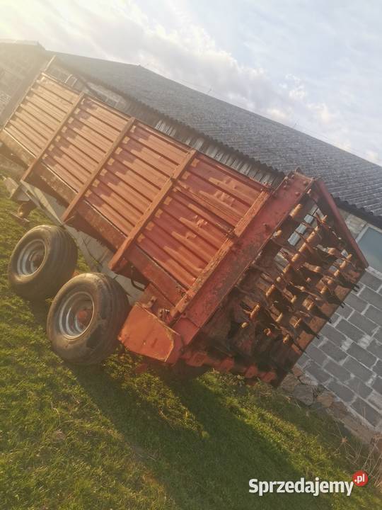 Rozrzutnik obornika Cynkomet 8 ton Czarna Baboszewo