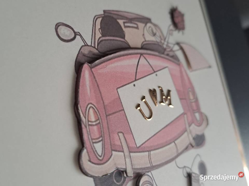 Kartka z okazji ślubu w kopercie śląskie Strzebiń