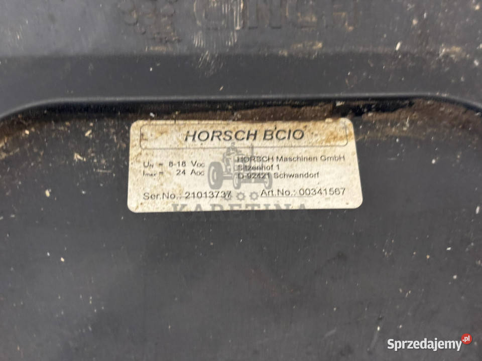 Horsch Sterownik poziomu belki BCIO 00341567 Pozostałe wielkopolskie Jastrzębniki