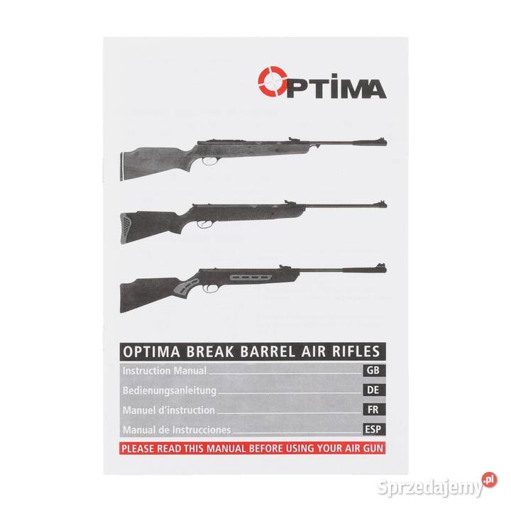Wiatrówka Optima by Hatsan 125 TH Vortex 55 mm sprzedam