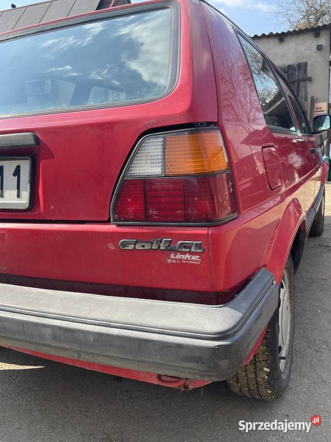 Volkswagen golf mk2 91r 13 Benzyna CL 1300cm3 Olszewo