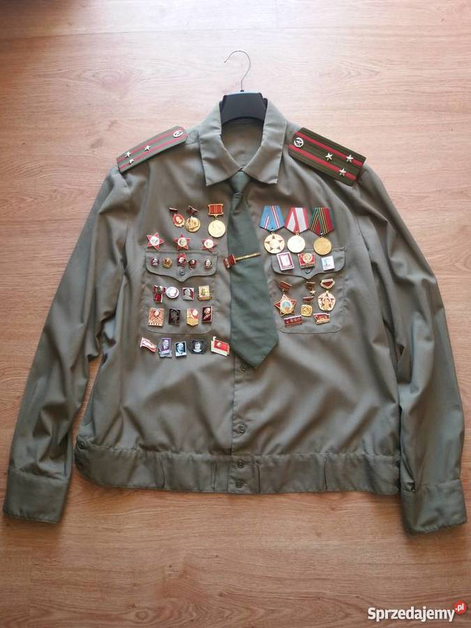 Mundur weterana ZSRR CCCP odznaki medale mazowieckie Płock