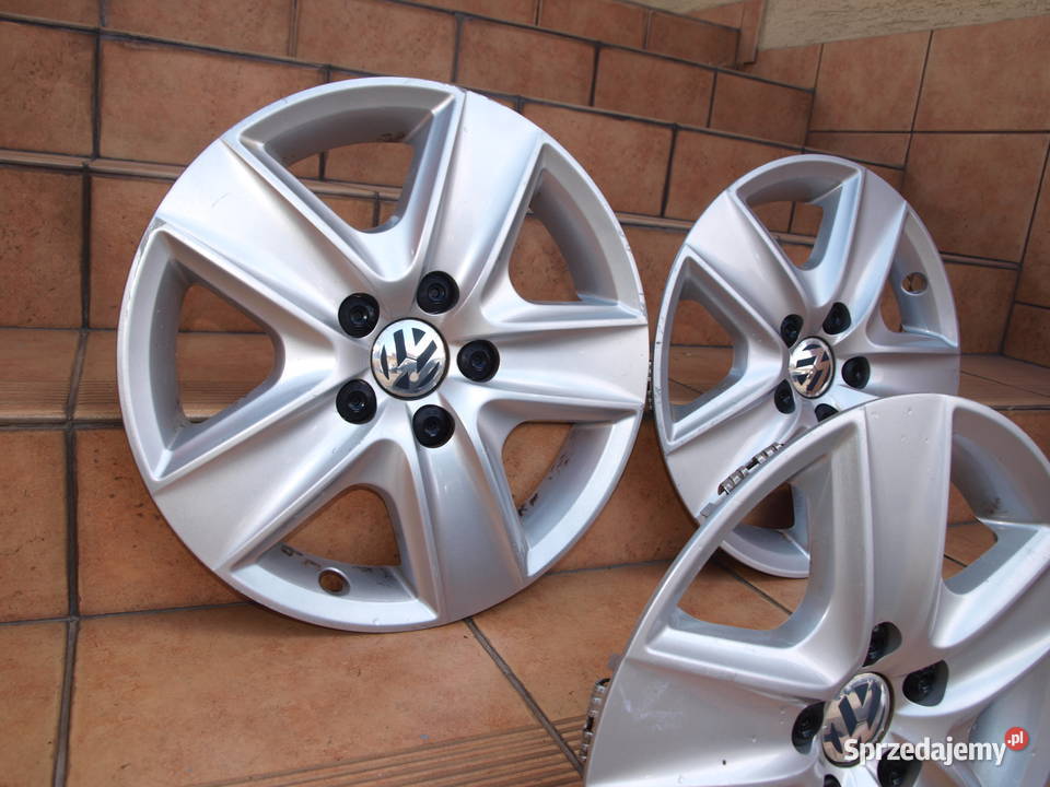 VW kołpaki 16 oryginalne strukturalne komplet 4 Kalisz sprzedam