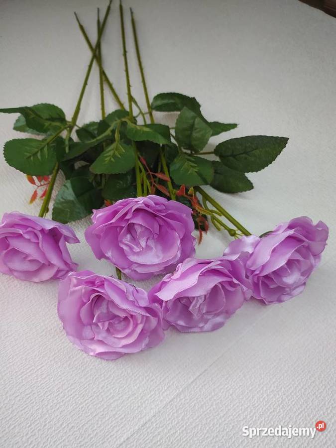 Róże kwiaty z wstążki upominki dzień mamy Sędziszów Małopolski