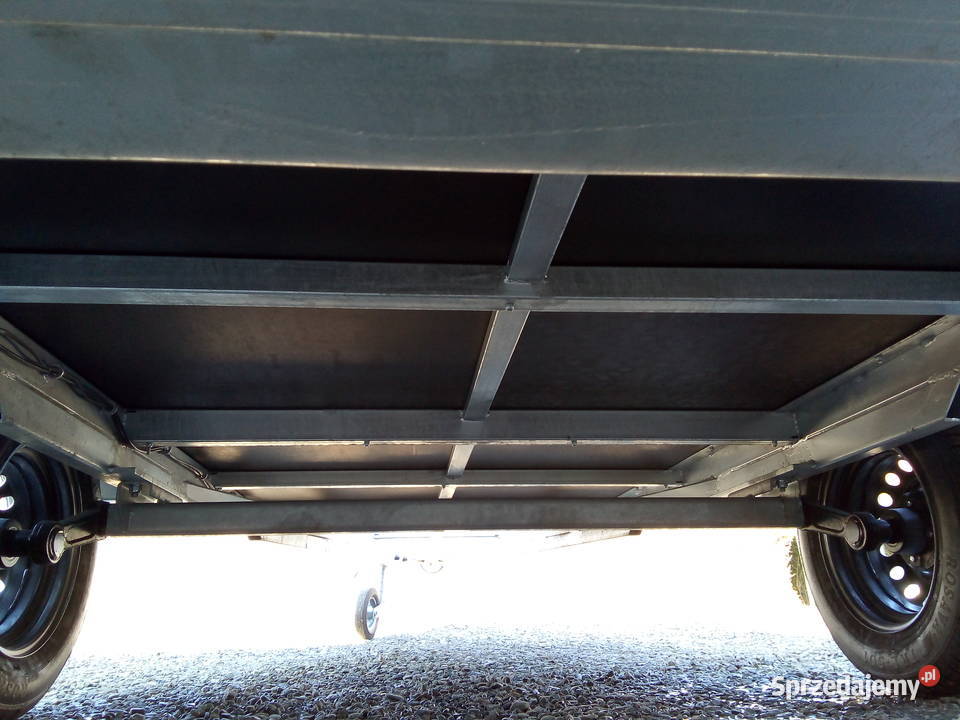 Przyczepka Samochodowa Hakpol130x250 Nowa burtowe Brzostek