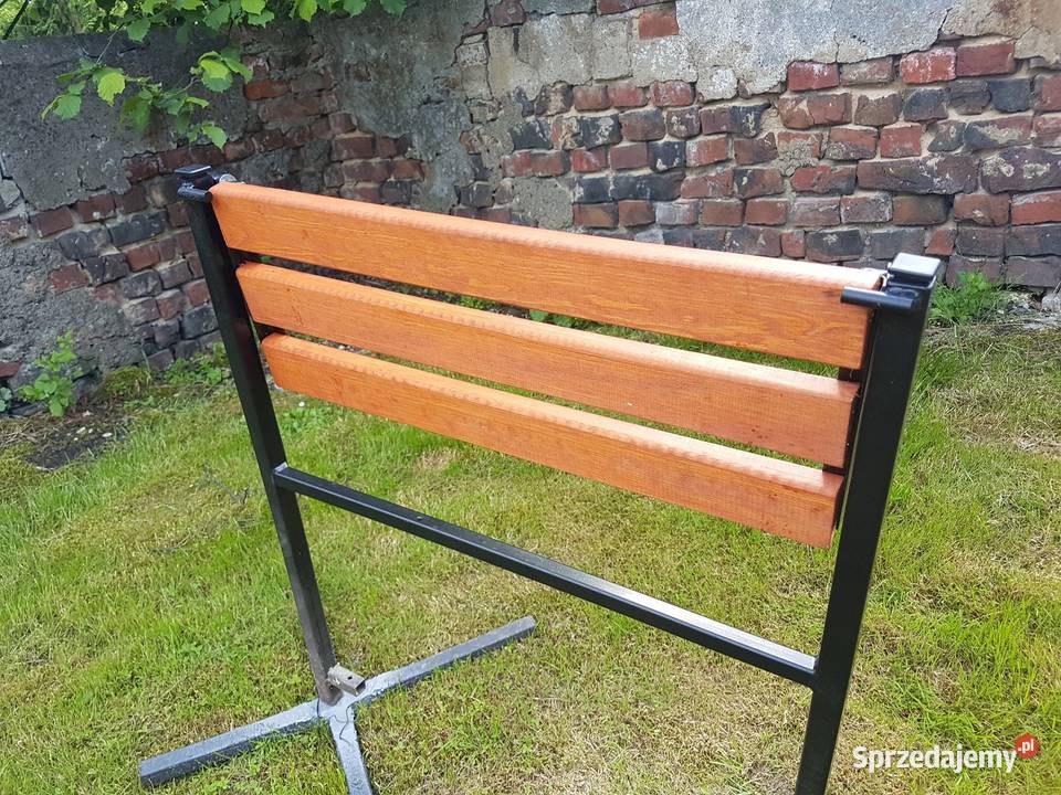 Lawka cmentarna przygrobowa składana nastawna 65 Namysłów