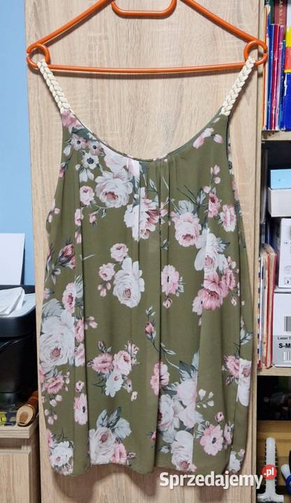 Top damski NOWY w kwiaty na lato ok2XL3XL Topy i koszulki Kraków sprzedam
